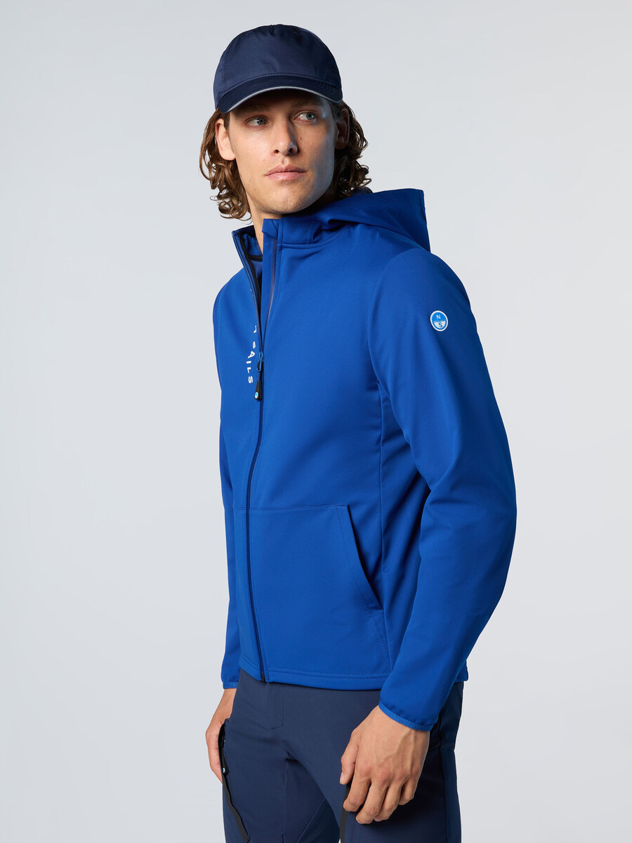 softshell majica s patentnim zatvaračem