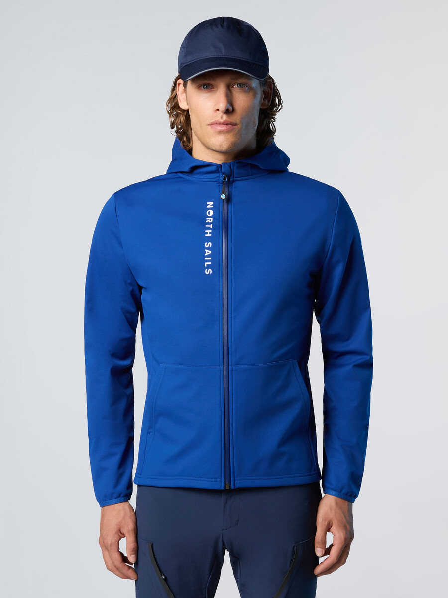 softshell majica s patentnim zatvaračem