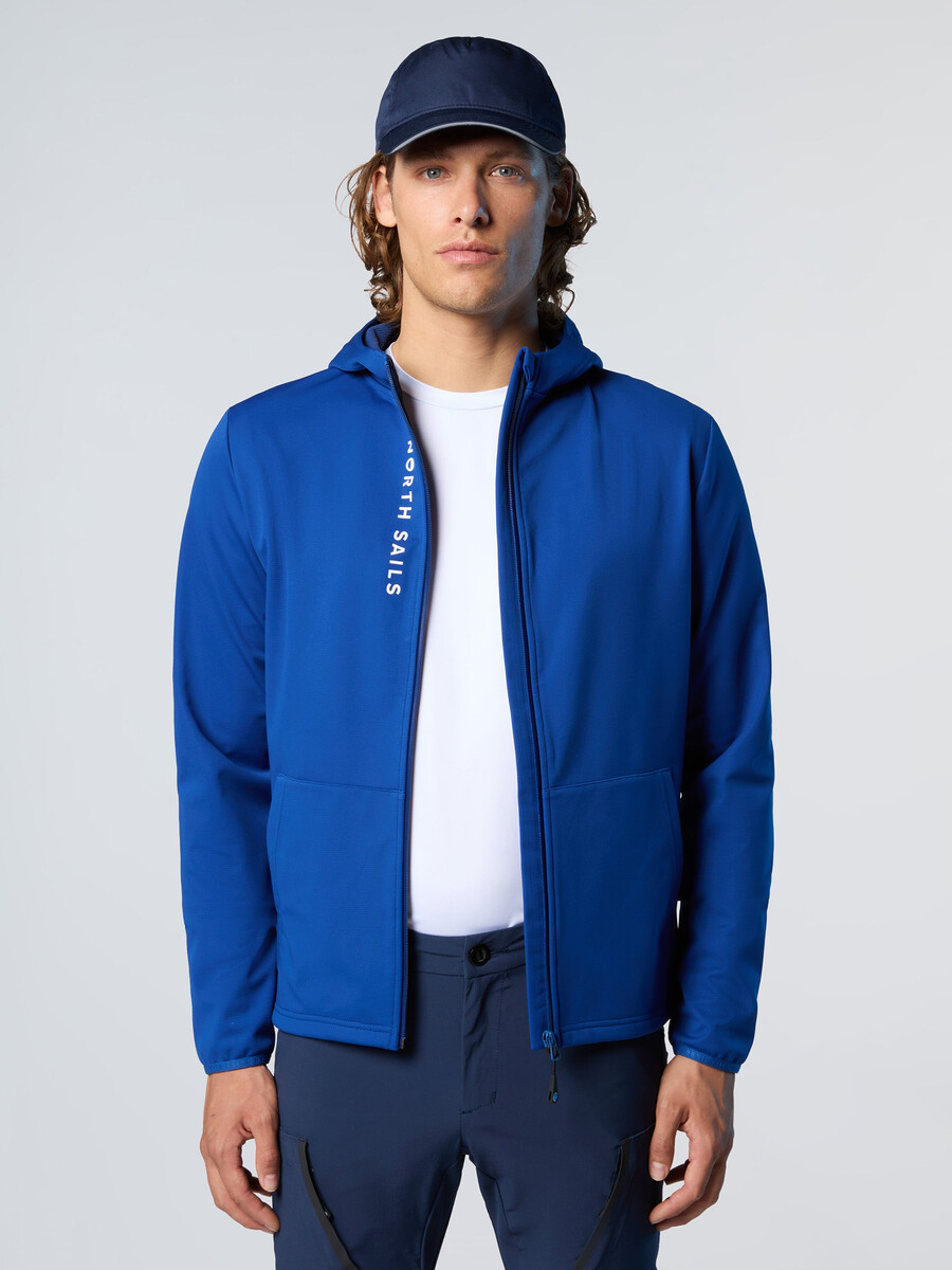 softshell majica s patentnim zatvaračem