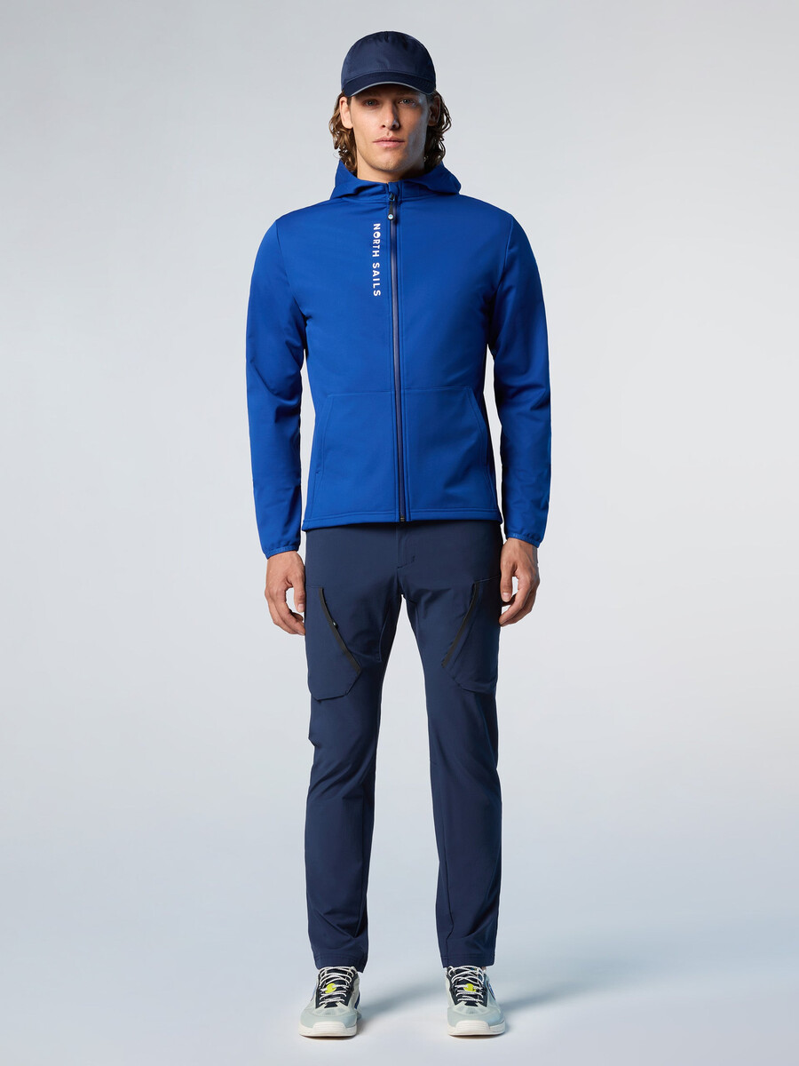 softshell majica s patentnim zatvaračem