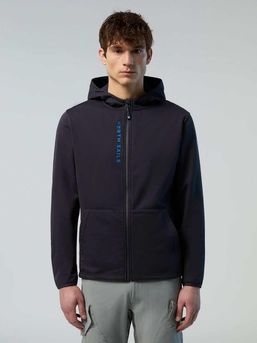 softshell majica s patentnim zatvaračem