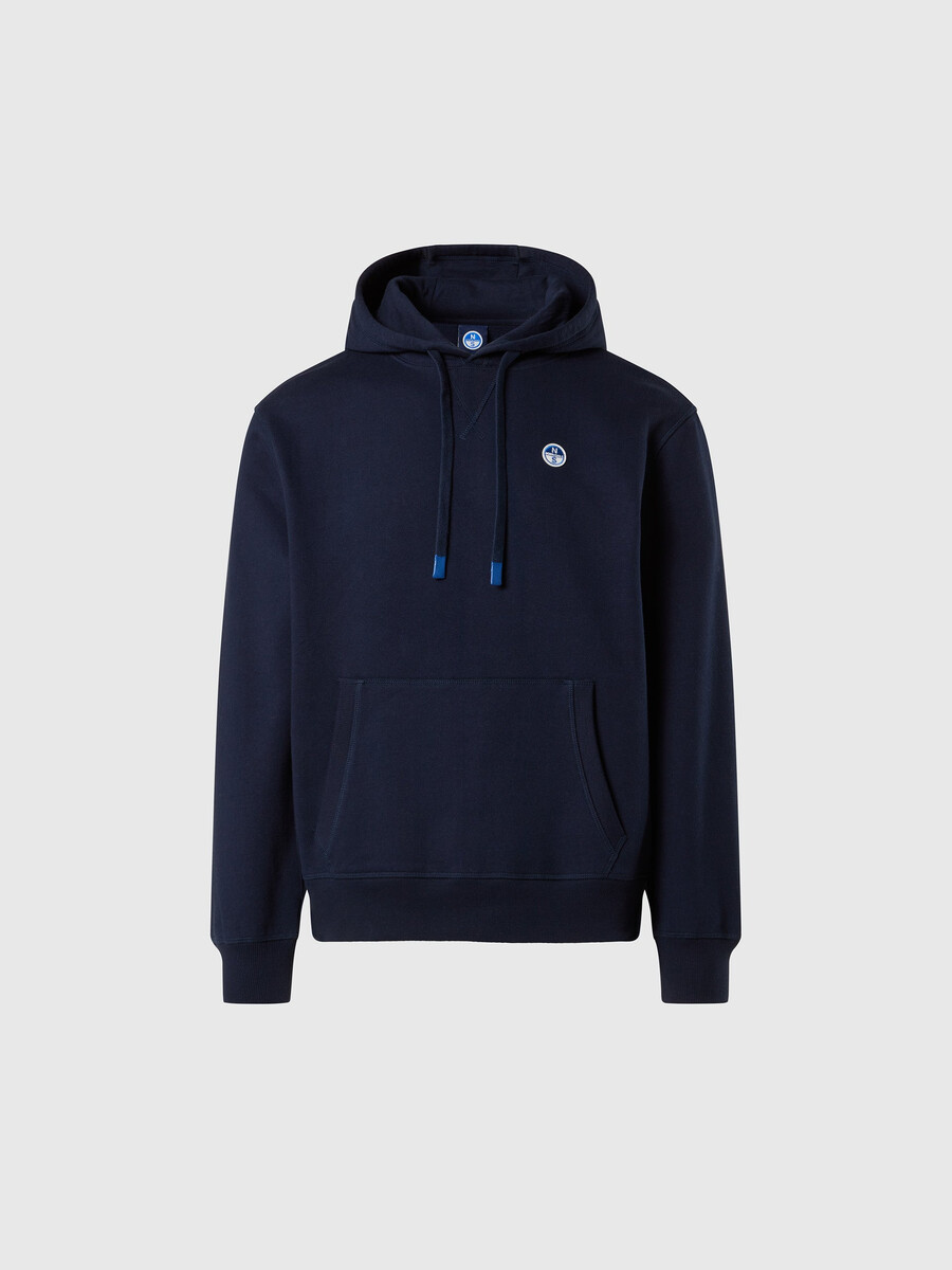 hoodie s našivkom logotipa