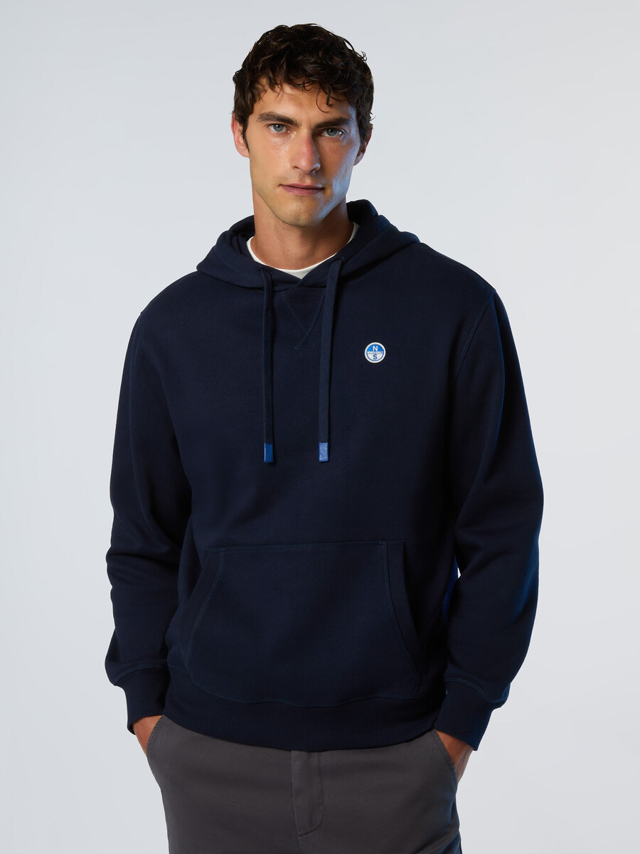 hoodie s našivkom logotipa