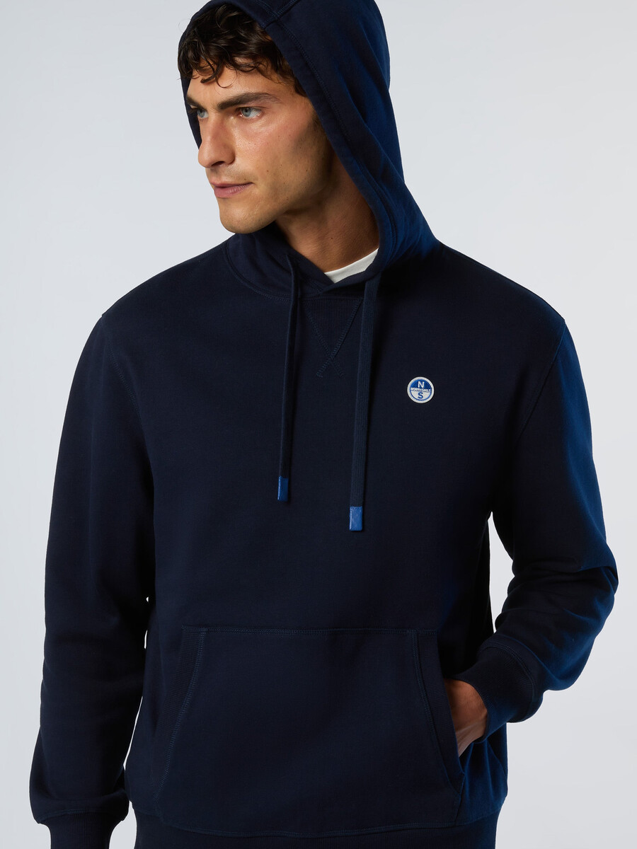 hoodie s našivkom logotipa