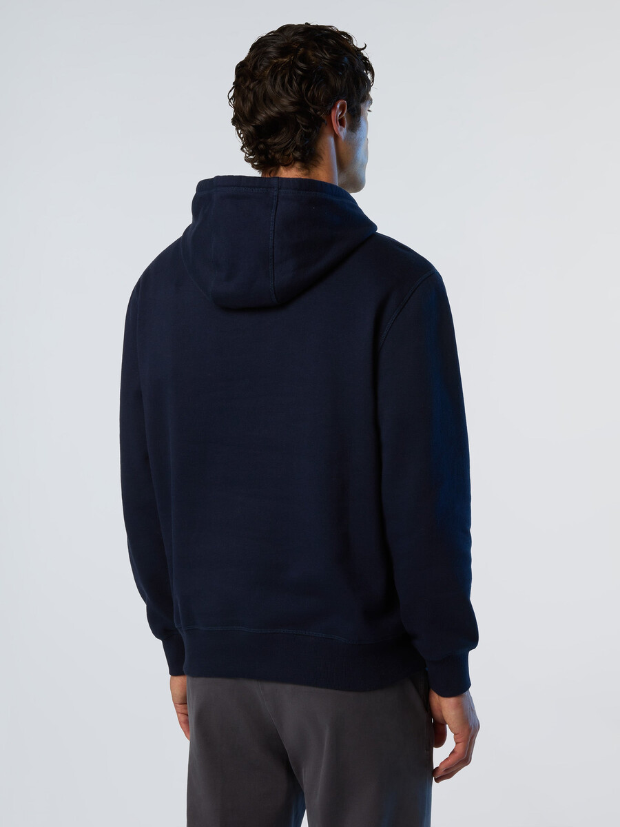 hoodie s našivkom logotipa